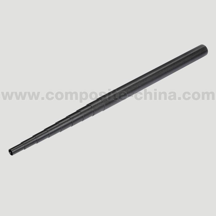 Gorffen Ffabrig Tiwbiau Ffibr Carbon