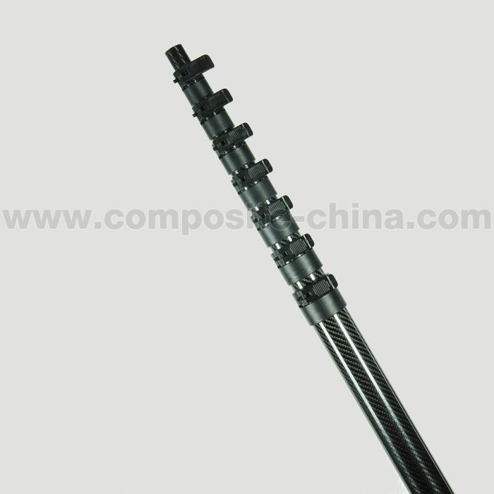 Pwyliaid Telesgopig Ffibr Carbon
