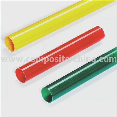 Tiwb gwydr ffibr melyn